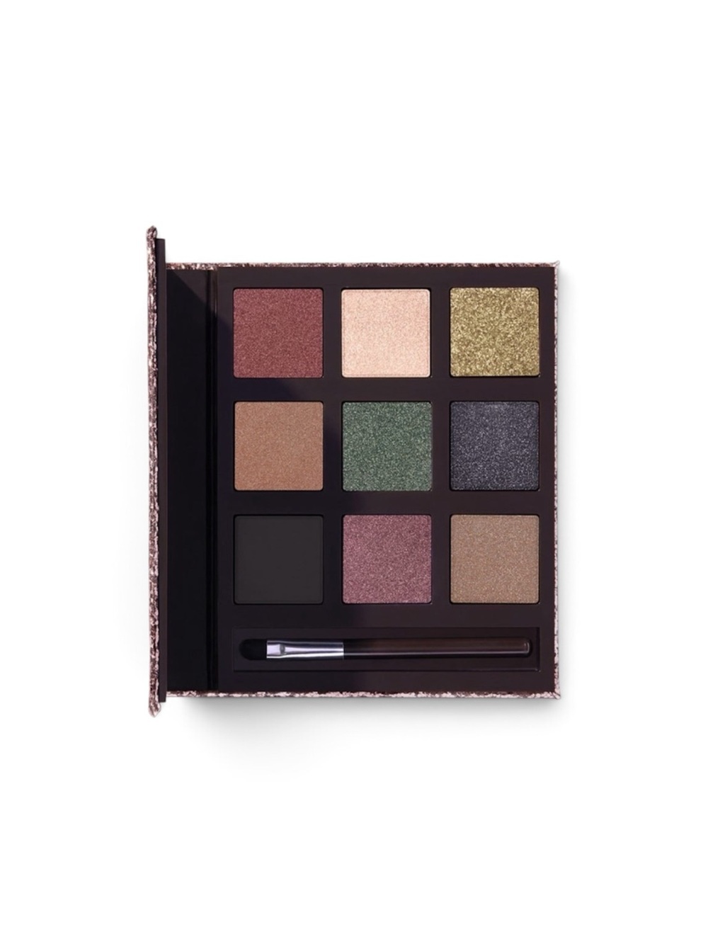 Flesh | “Envy”  9-Color Eyeshadow Palette - Rose, Green & Gold Shades